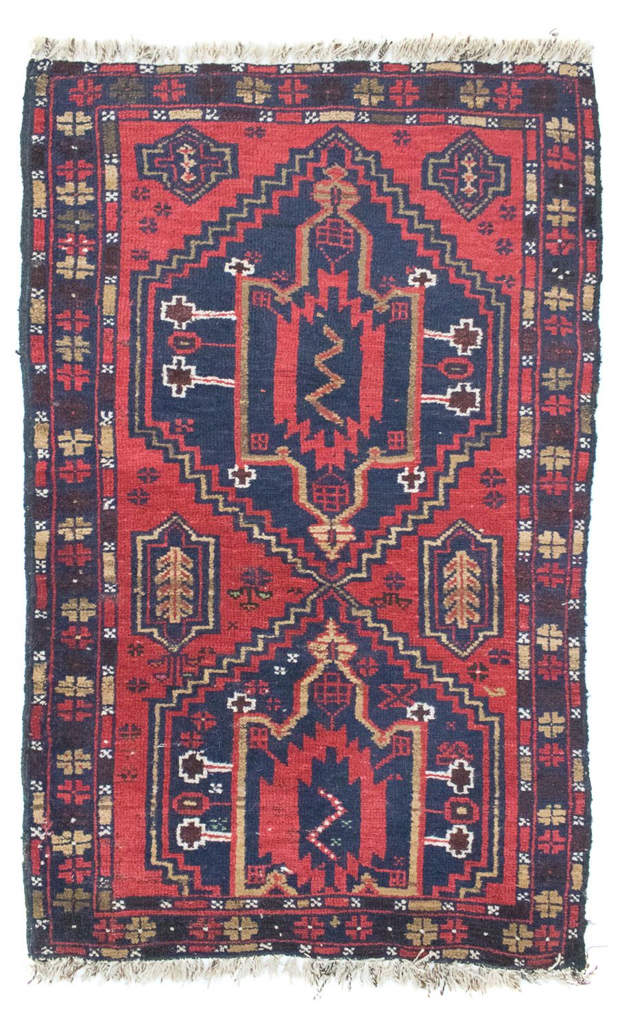 Alfombra Belutsch - 127 x 77 cm - azul