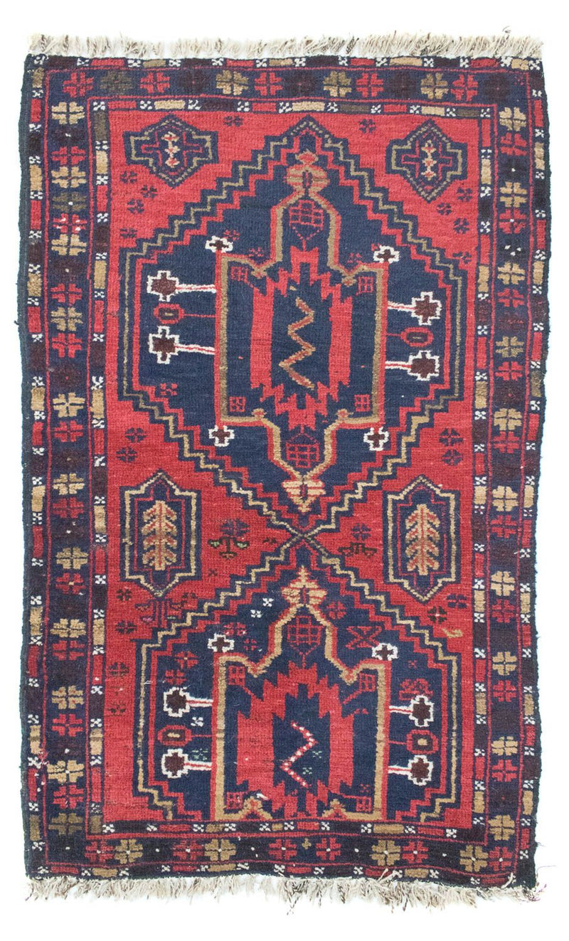 Alfombra Belutsch - 127 x 77 cm - azul