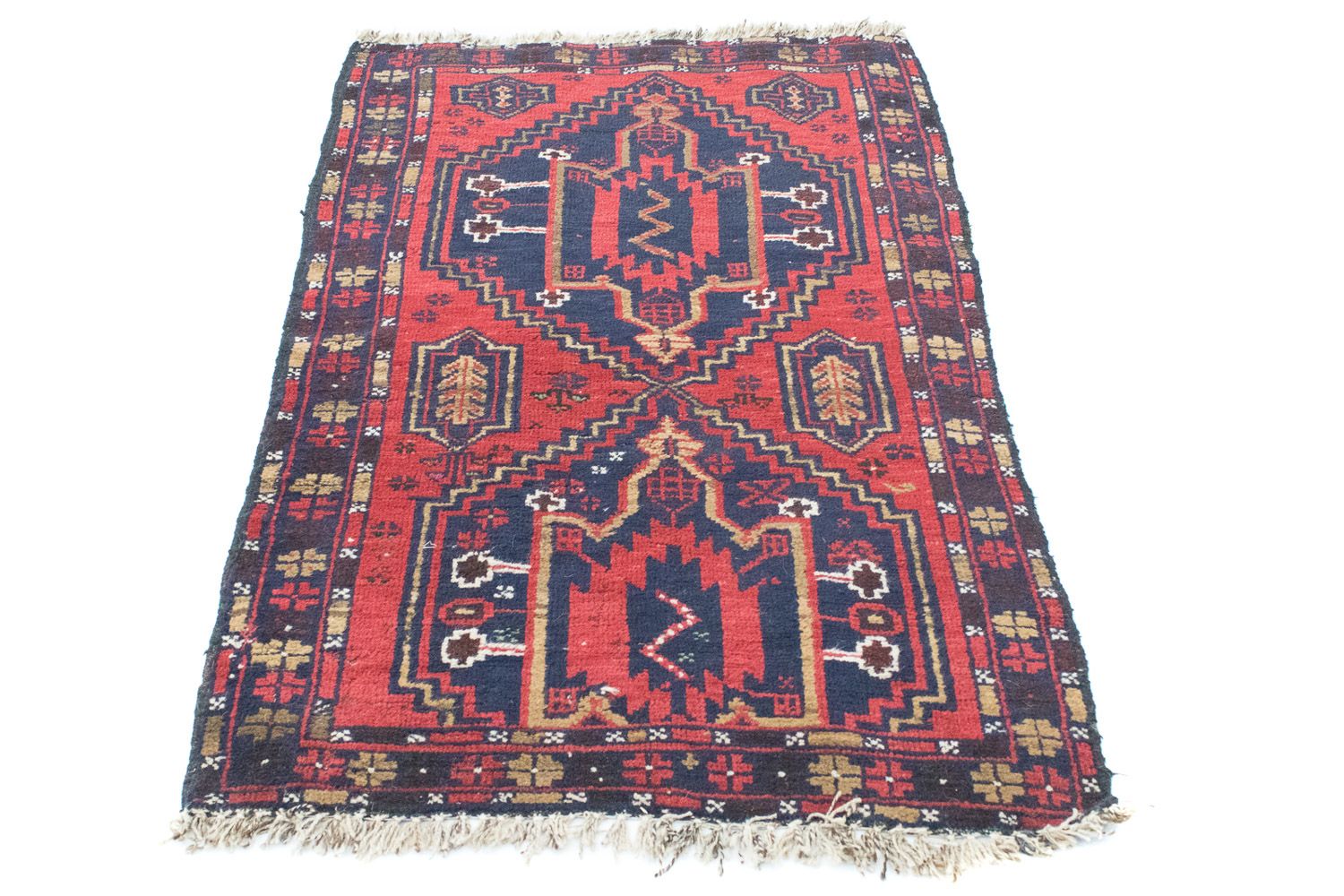 Alfombra Belutsch - 127 x 77 cm - azul