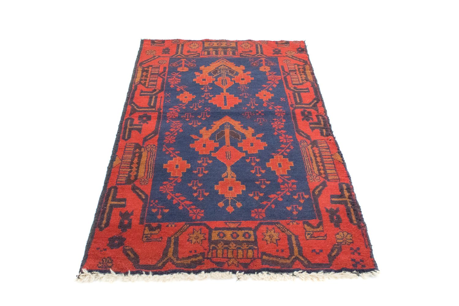 Alfombra Belutsch - 145 x 85 cm - azul