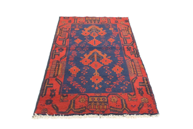 Alfombra Belutsch - 145 x 85 cm - azul