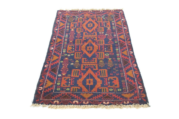 Alfombra Belutsch - 135 x 81 cm - azul