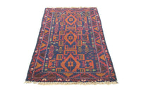 Alfombra Belutsch - 135 x 81 cm - azul