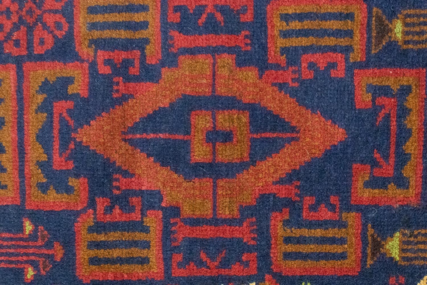 Alfombra Belutsch - 135 x 81 cm - azul
