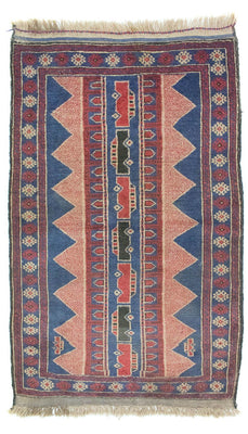 Alfombra Belutsch - 160 x 84 cm - azul