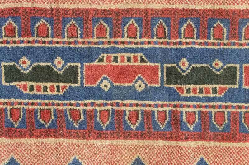 Alfombra Belutsch - 160 x 84 cm - azul