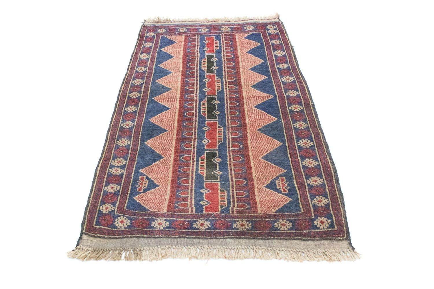 Alfombra Belutsch - 160 x 84 cm - azul