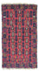 Alfombra Belutsch - 126 x 73 cm - rojo