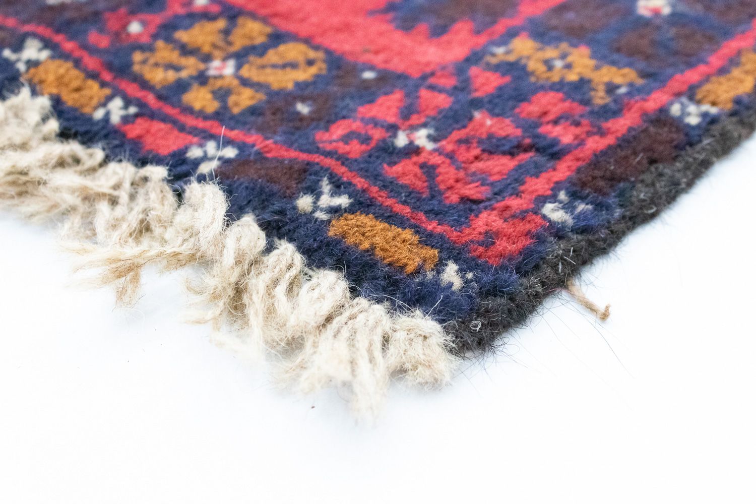 Alfombra Belutsch - 126 x 73 cm - rojo
