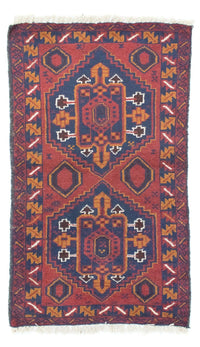 Alfombra Belutsch - 136 x 79 cm - naranja
