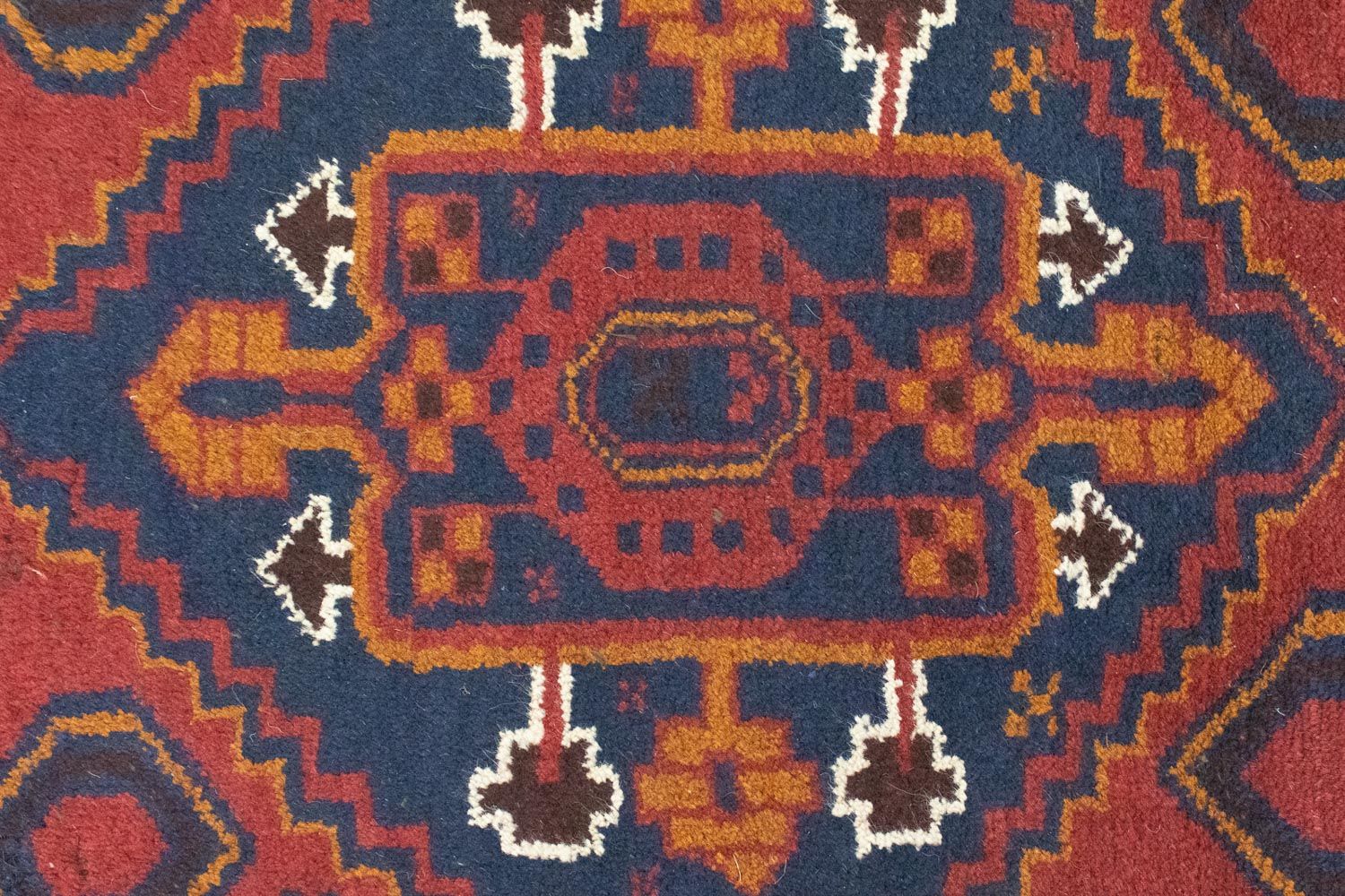 Alfombra Belutsch - 136 x 79 cm - naranja