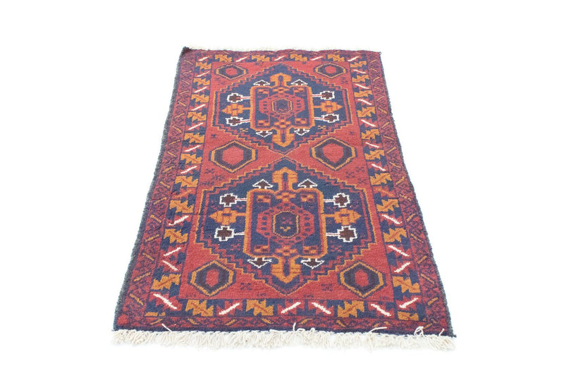 Alfombra Belutsch - 136 x 79 cm - naranja