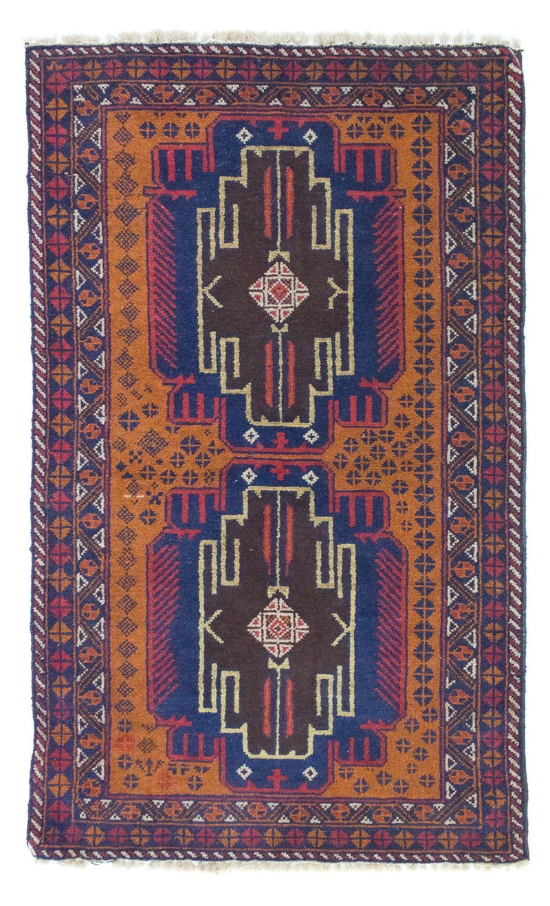 Alfombra Belutsch - 139 x 80 cm - naranja