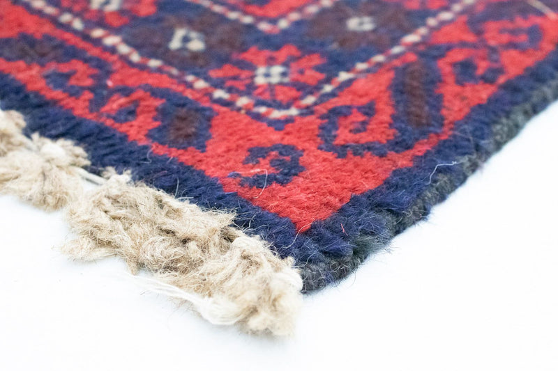 Alfombra Belutsch - 125 x 74 cm - rojo