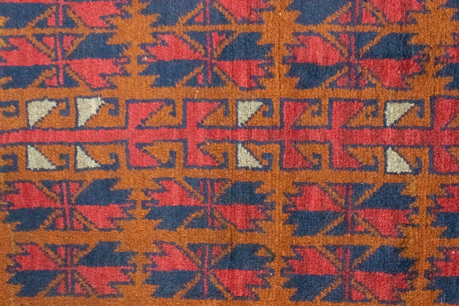 Alfombra Belutsch - 143 x 84 cm - rojo