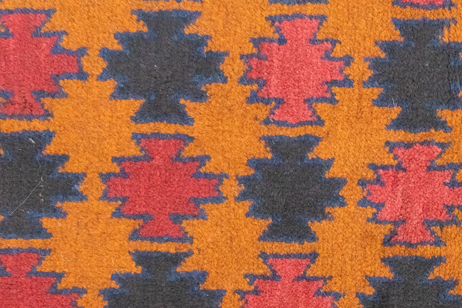 Alfombra Belutsch - 126 x 77 cm - naranja