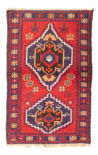 Alfombra Belutsch - 130 x 79 cm - rojo