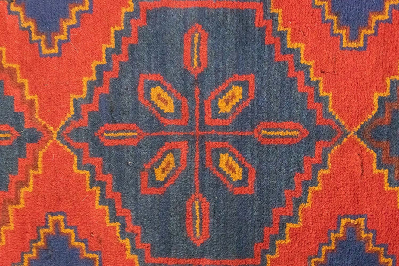 Alfombra Belutsch - 131 x 78 cm - rojo