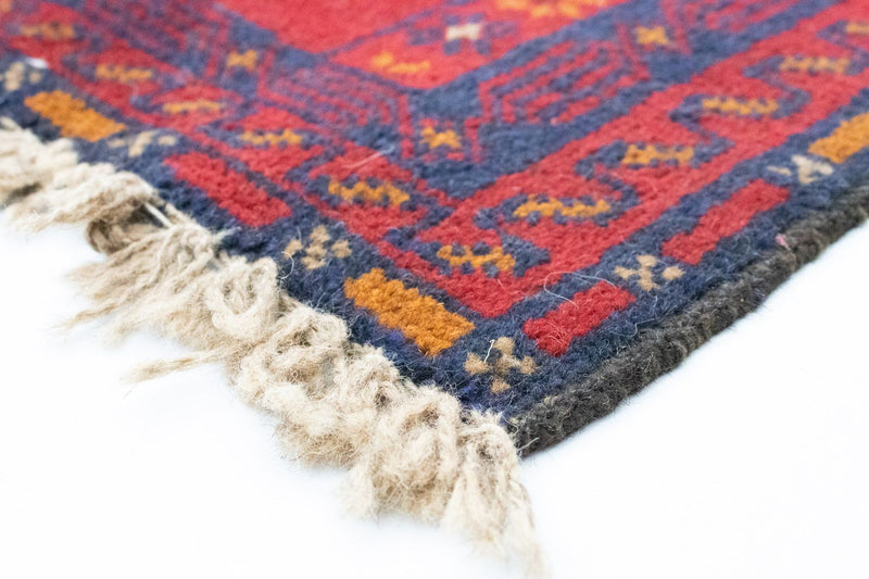 Alfombra Belutsch - 131 x 78 cm - rojo