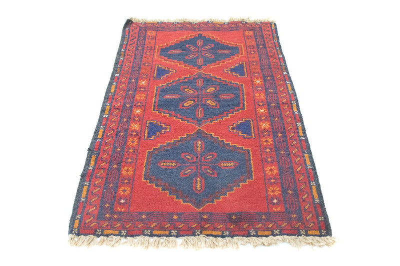 Alfombra Belutsch - 131 x 78 cm - rojo