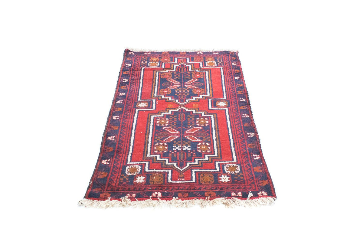 Alfombra Belutsch - 137 x 80 cm - rojo