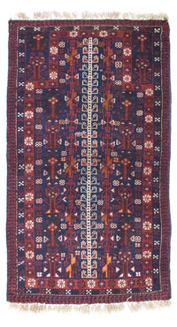 Alfombra Belutsch - 140 x 87 cm - azul