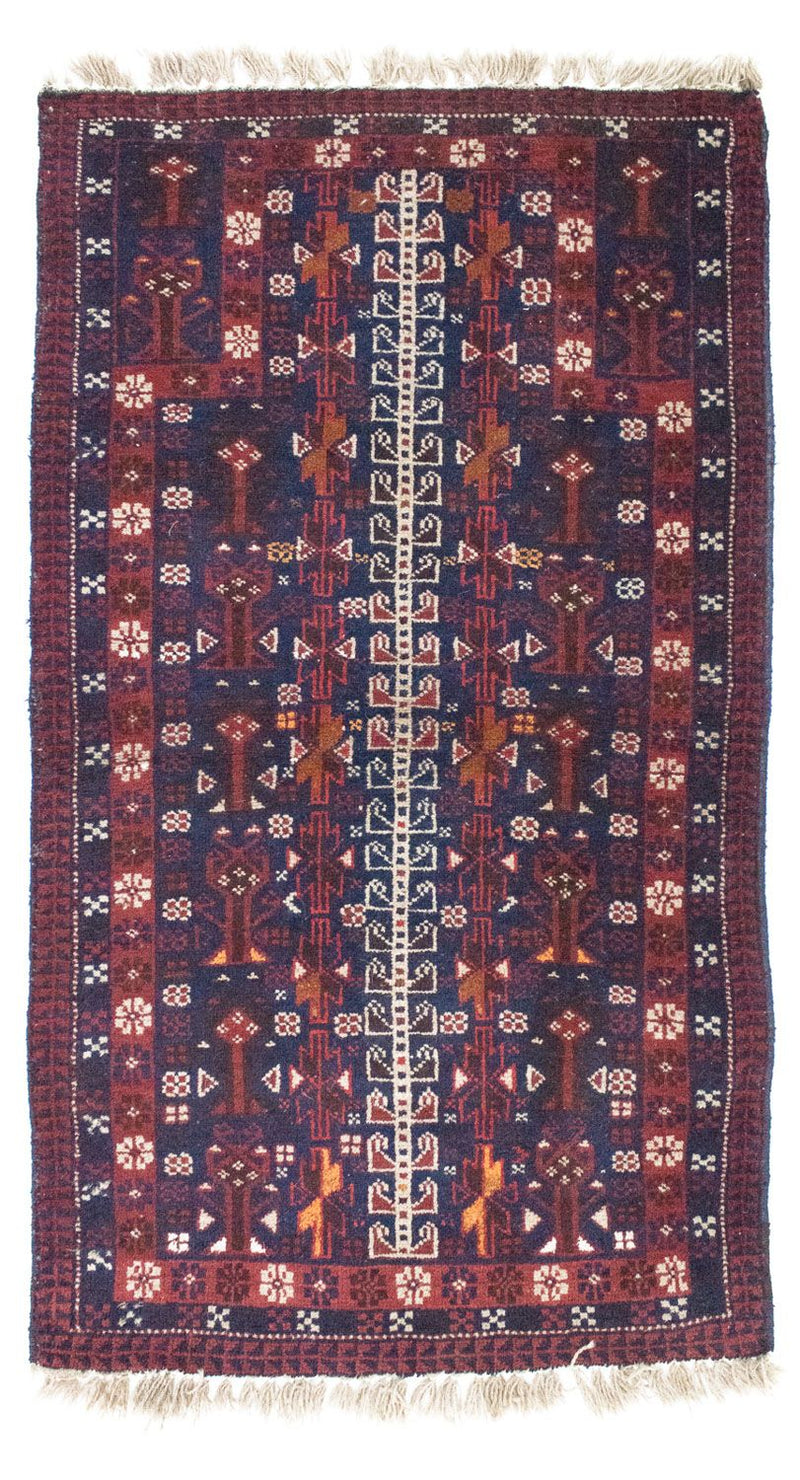 Alfombra Belutsch - 140 x 87 cm - azul
