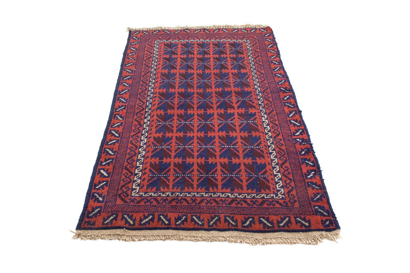 Alfombra Belutsch - 137 x 84 cm - azul