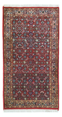 Alfombra oriental - 165 x 92 cm - rojo