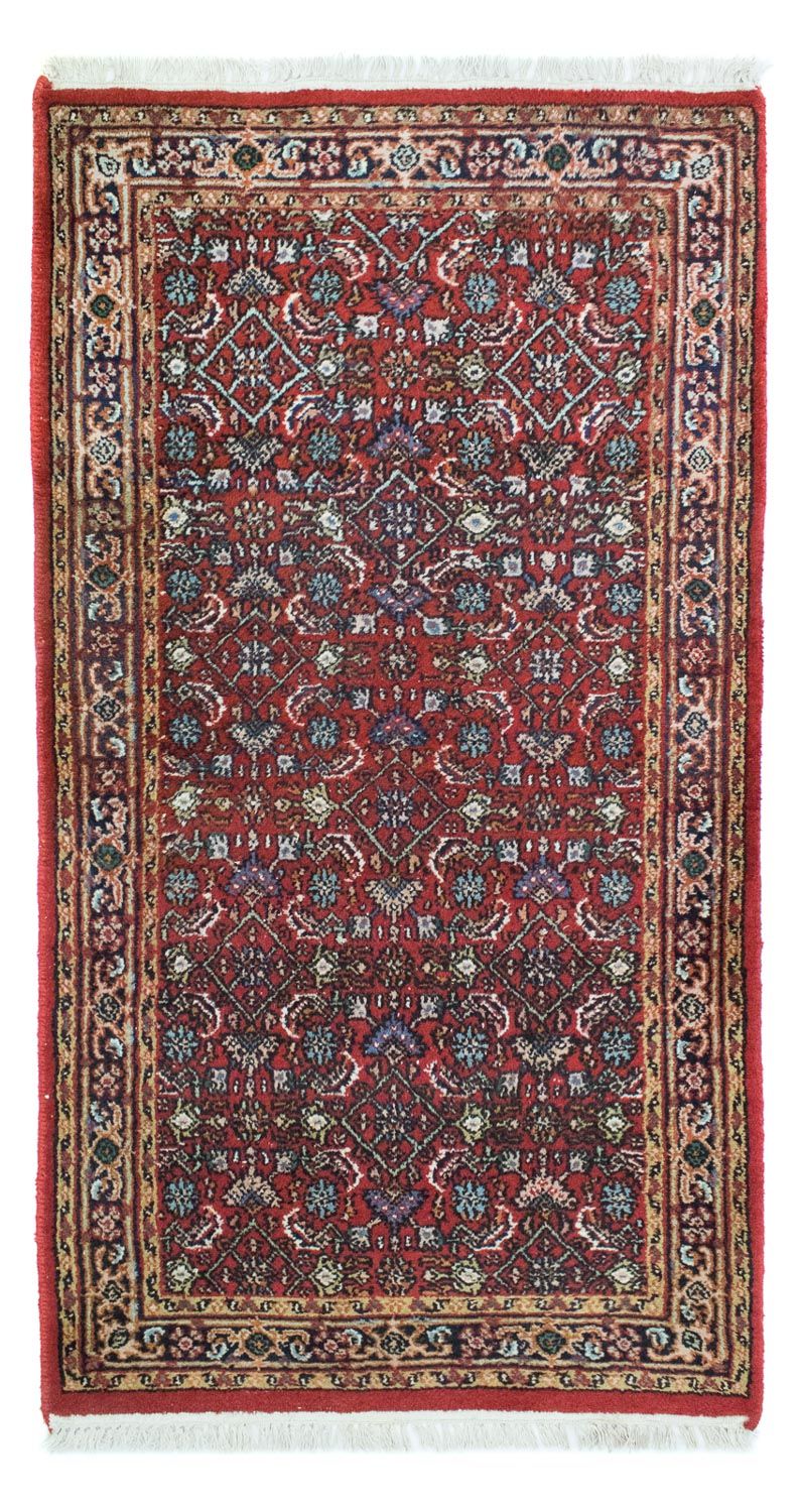 Alfombra oriental - 165 x 92 cm - rojo