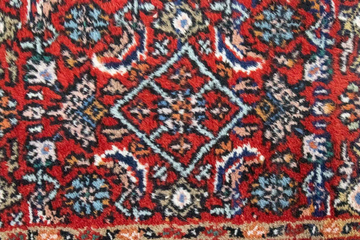 Alfombra oriental - 165 x 92 cm - rojo