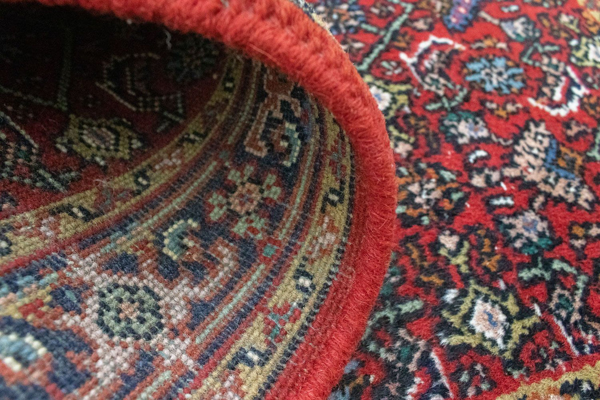 Alfombra oriental - 165 x 92 cm - rojo