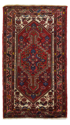 Alfombra persa - Nómada - 188 x 108 cm - rojo
