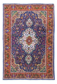 Alfombra persa - Tabriz - 160 x 105 cm - azul