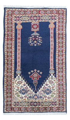 Alfombra Turkaman - 167 x 100 cm - azul