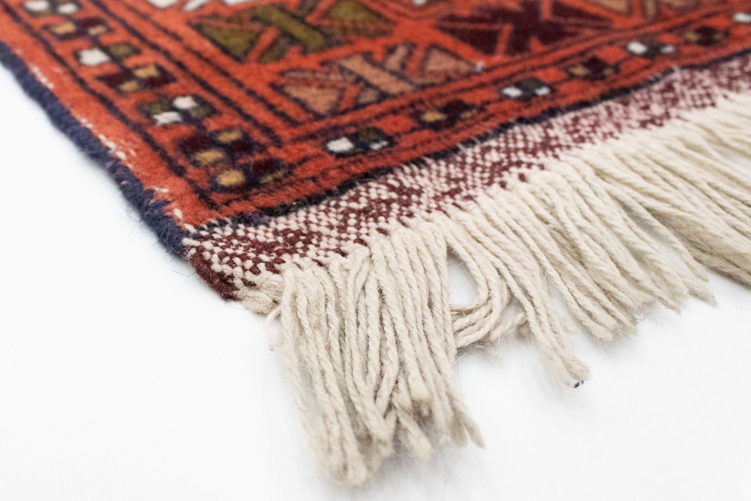 Alfombra Turkaman - 160 x 125 cm - naranja