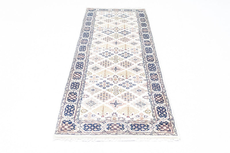 Alfombra de pasillo Alfombra oriental - 237 x 69 cm - beige