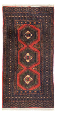 Alfombra persa - Nómada - 146 x 75 cm - rojo