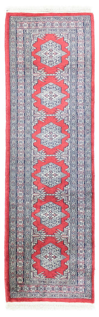 Alfombra de pasillo Alfombra Pakistani - 160 x 50 cm - rojo
