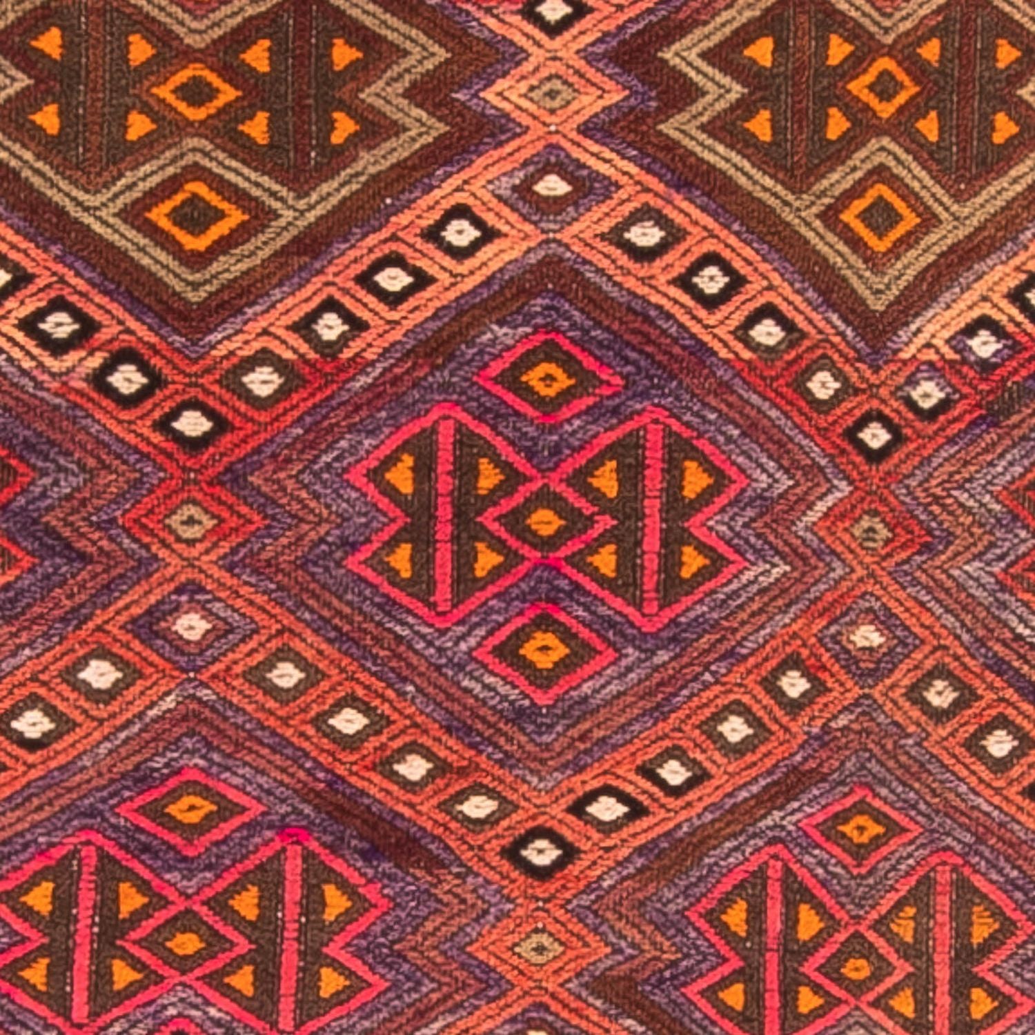 Alfombra de pasillo Alfombra Kelim - Antigua - 380 x 70 cm - multicolor