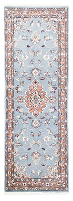 Alfombra de pasillo Alfombra oriental - 187 x 63 cm - azul claro