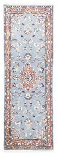 Alfombra de pasillo Alfombra oriental - 187 x 63 cm - azul claro