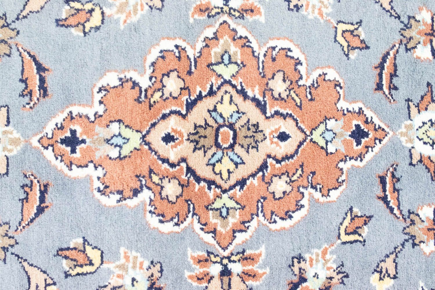 Alfombra de pasillo Alfombra oriental - 187 x 63 cm - azul claro