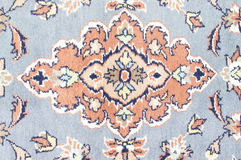 Alfombra de pasillo Alfombra oriental - 187 x 63 cm - azul claro