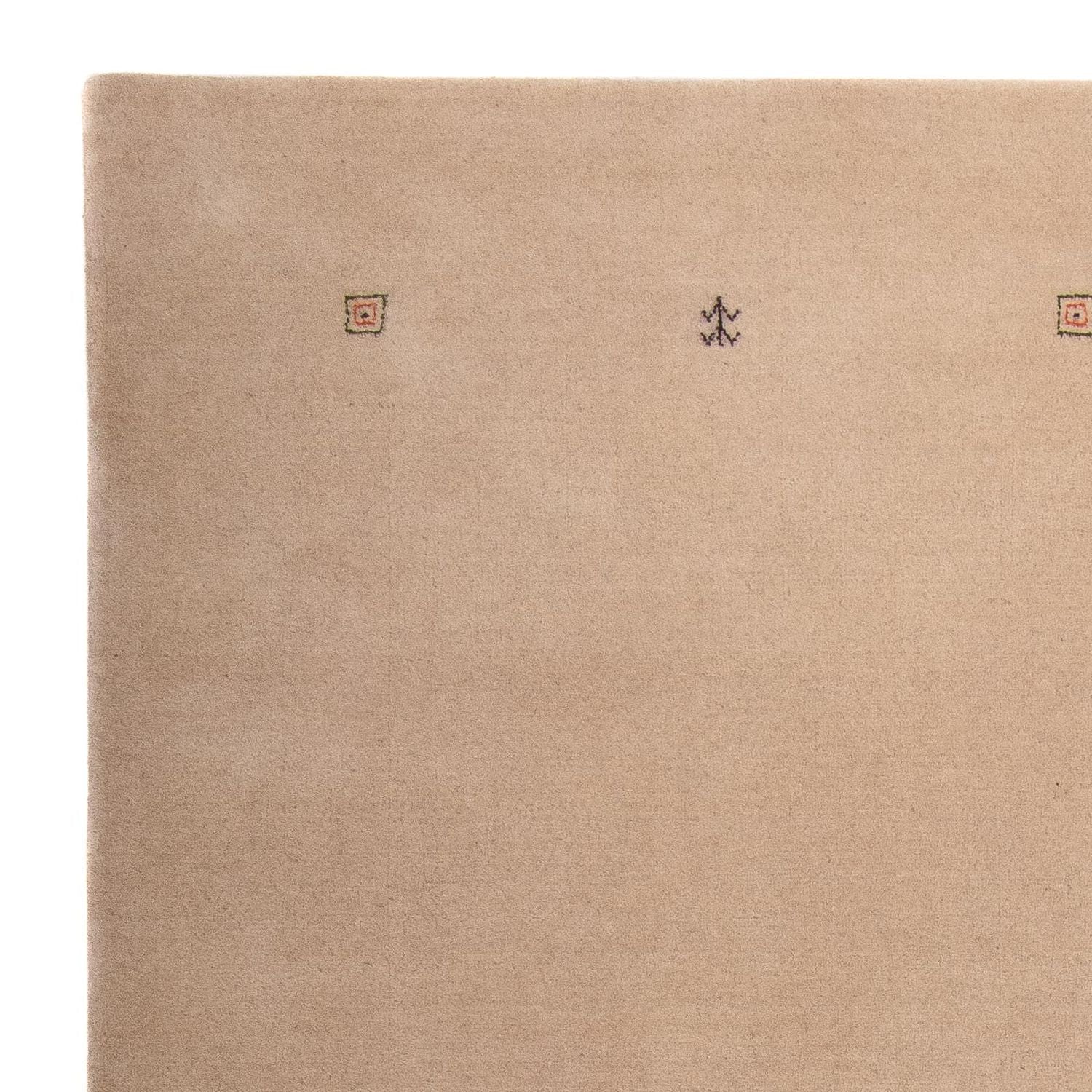 Alfombra Gabbeh - Loribaft Softy - 240 x 175 cm - beige