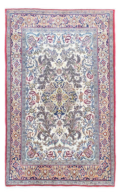 Alfombra persa - Ghom - 166 x 105 cm - beige