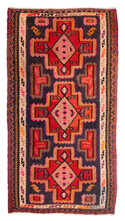 Kilim antiguo Alfombra 162x280cm