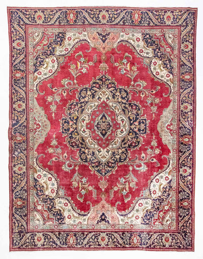 Tabriz Alfombra 277x367cm - Alfombra persa