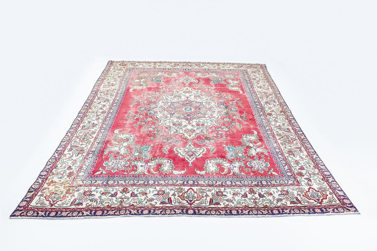 Alfombra persa - Tabriz - 393 x 285 cm - rojo