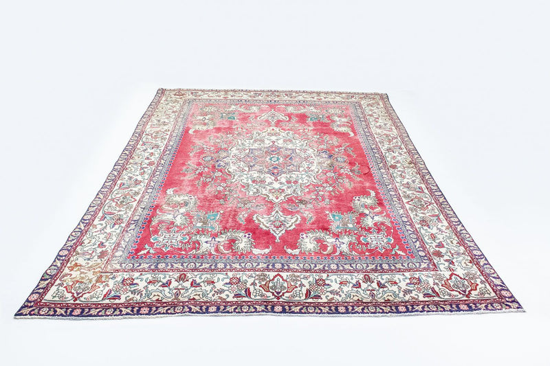 Alfombra persa - Tabriz - 393 x 285 cm - rojo